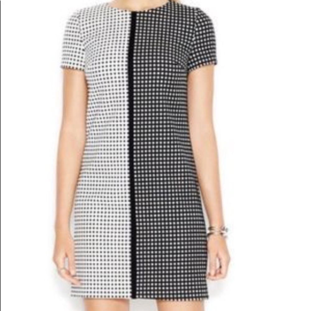 Betsey Johnson Black and White check dress